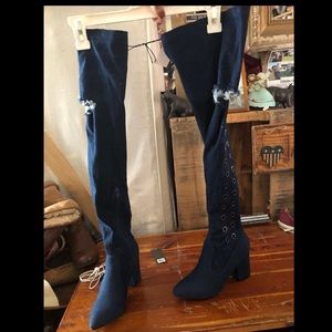 Rue 21 knee high boots